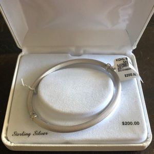 Sterling silver bracelet